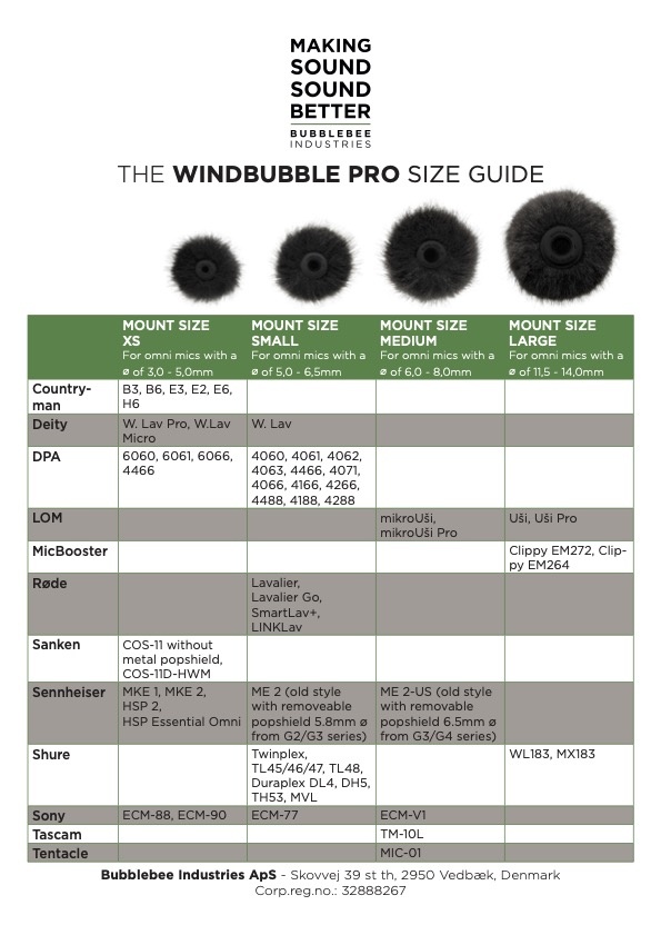 Bubblebee Industries Bubblebee Industries - The Windbubble Pro, schwarz