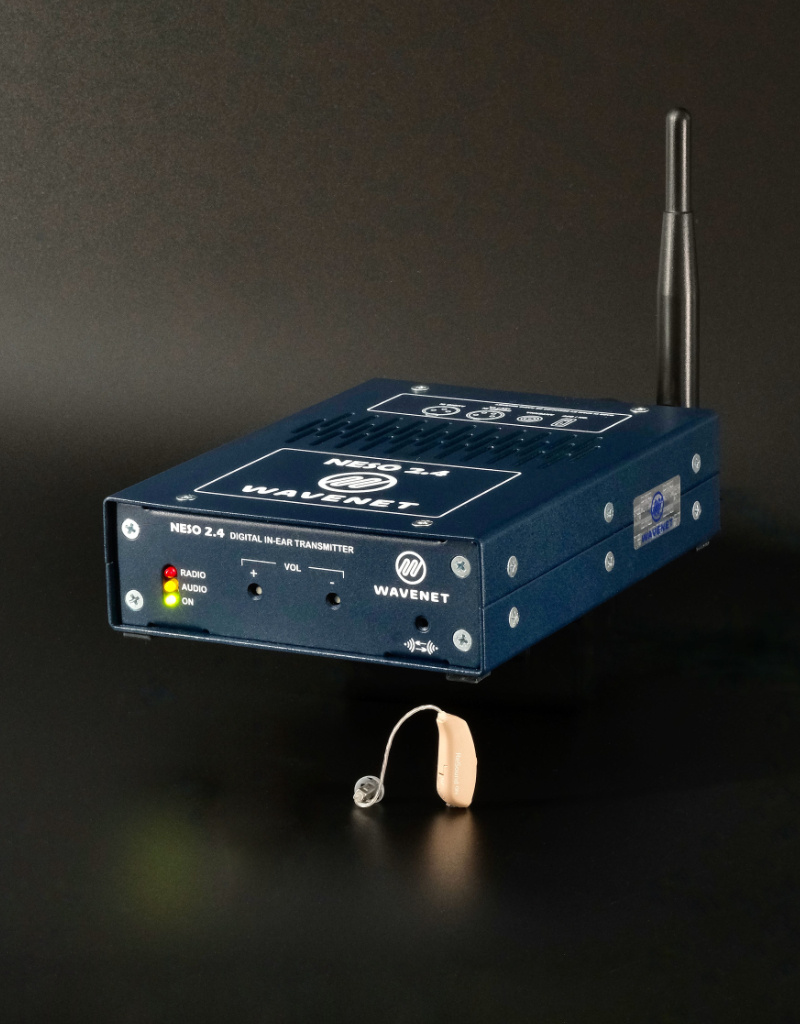 Wavenet Bundle - Wavenet NESO 2.4 Behind-the-ear + TN24 Transmitter