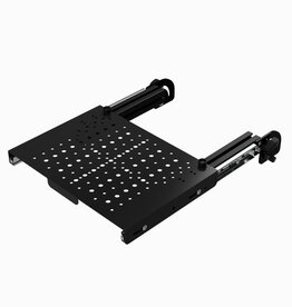 Soundcart Locking Sliding Shelf Narrow Black Edition