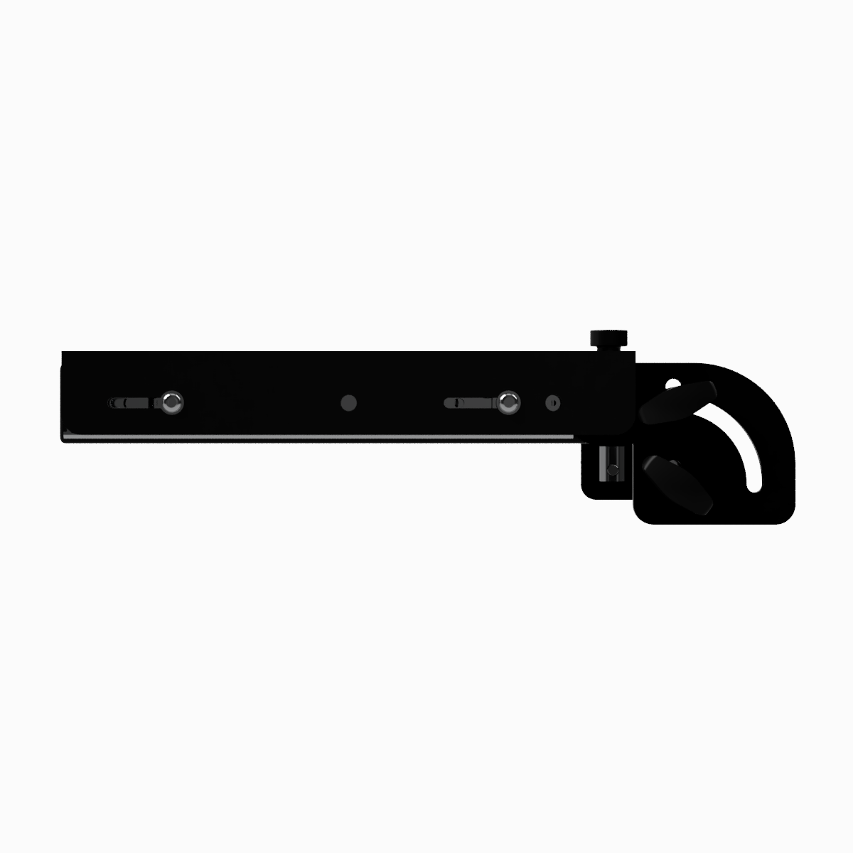 Soundcart Locking Sliding Shelf Narrow Black Edition