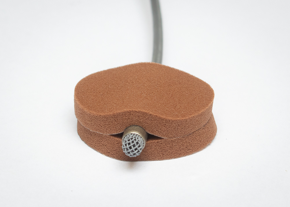 Hide-a-mic Foam-o-pad