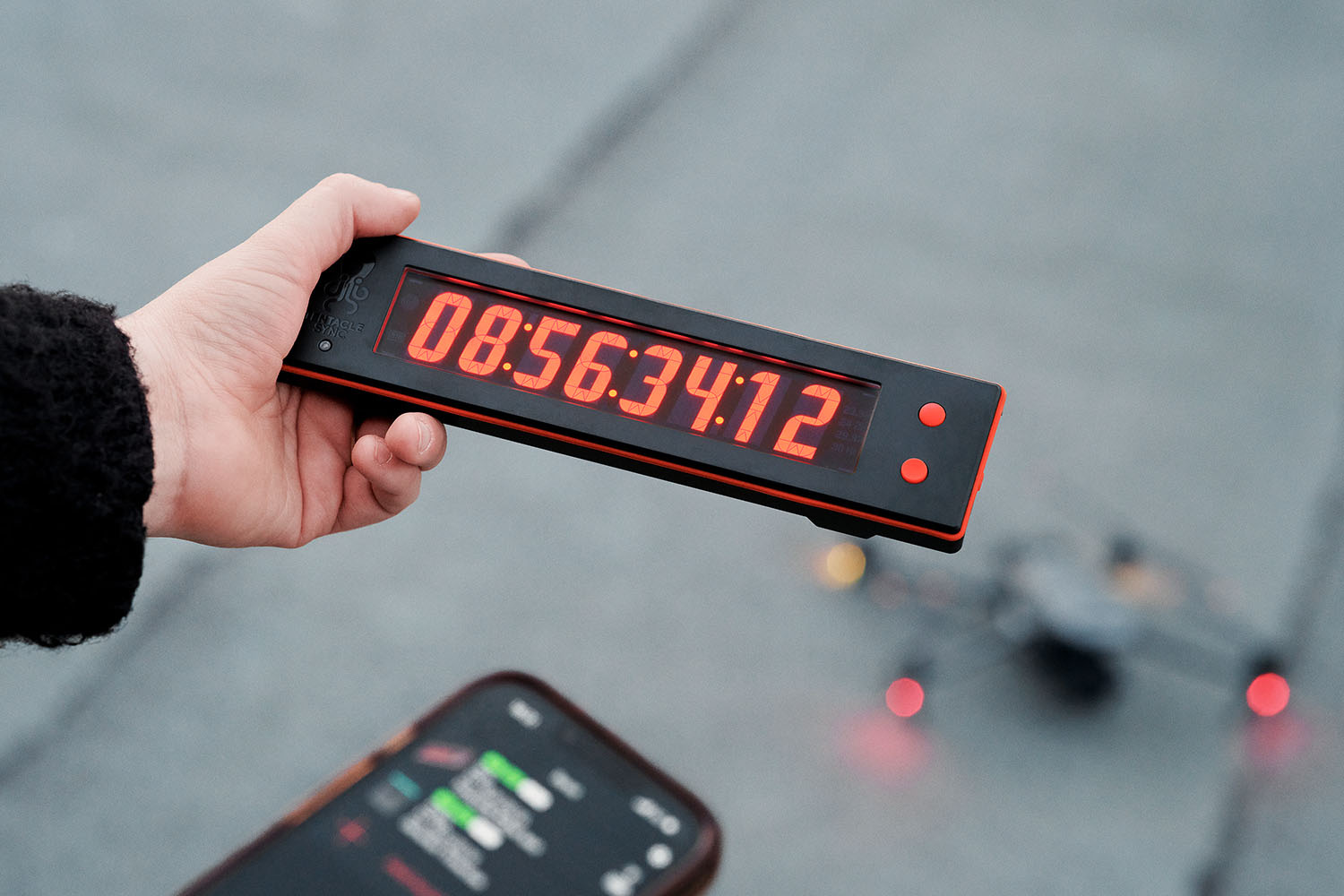Tentacle Sync Timebar Multifunktionales Timecode-Display