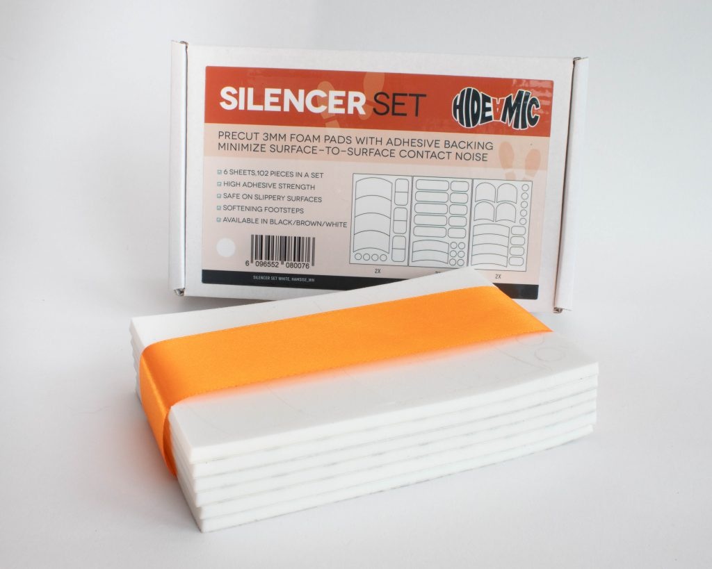 Hide-a-mic Silencer Set - Foam Pads
