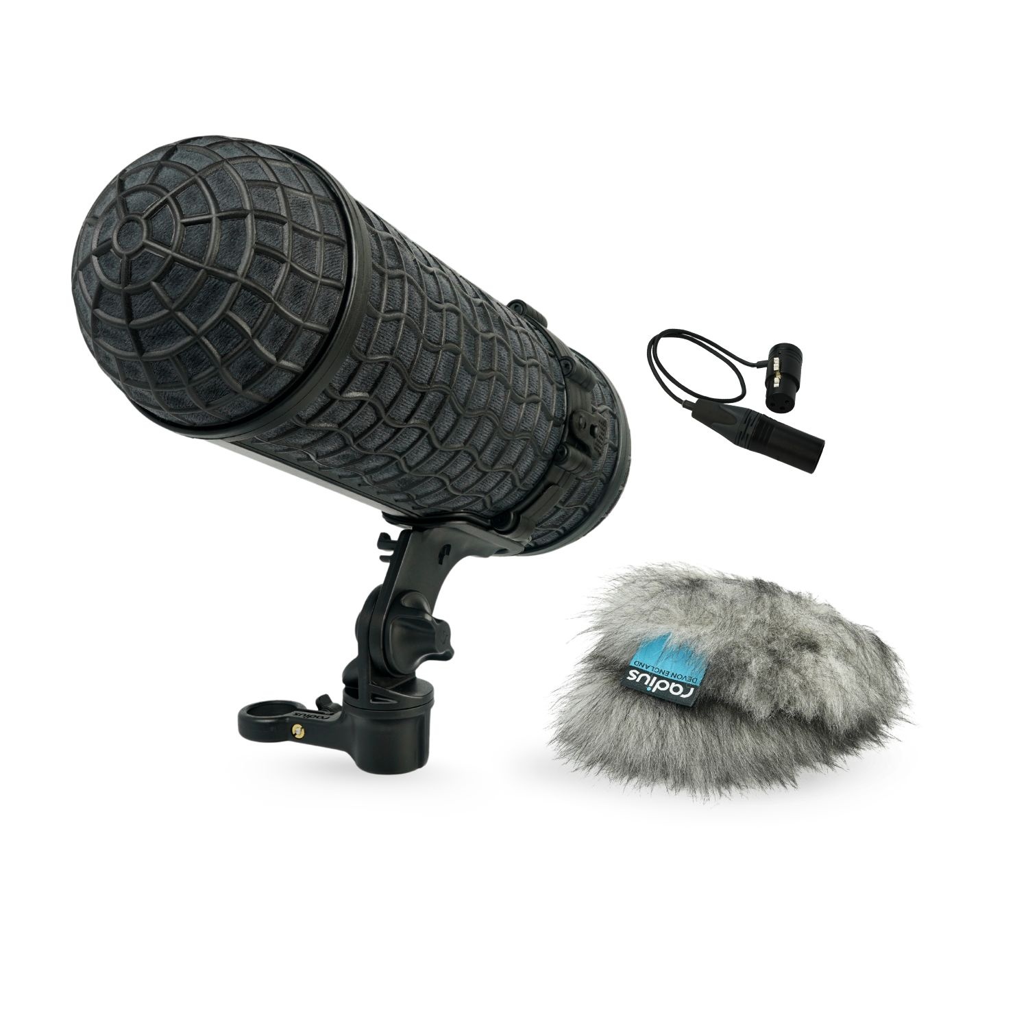 Radius Windshields Mini-ALTO Kit 210 (M) mit RAD-2, XLR Shorty, Fell