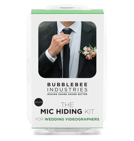 Bubblebee Industries The Groom Mic Hiding Kit for Wedding Videographers