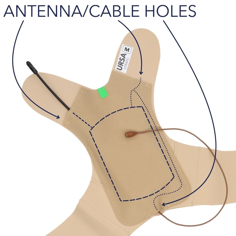URSA Backstrap  Rückengurt mit Sendertasche