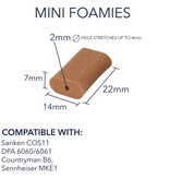 URSA Mini Foamies - Soft Mini Foam Mounts für Lavalier-Mikrofone