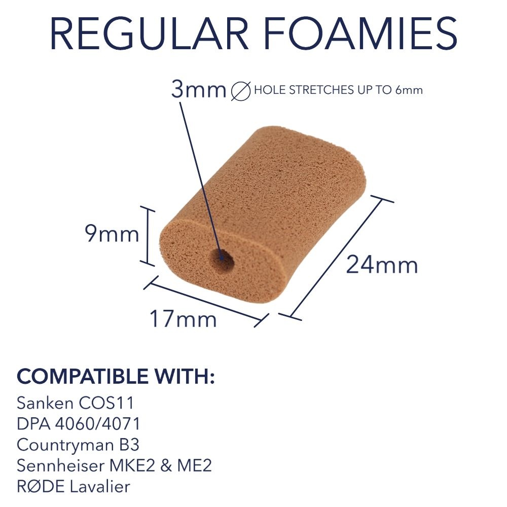 URSA Foamies - Soft Foam Mounts für Lavalier - Mikrofone