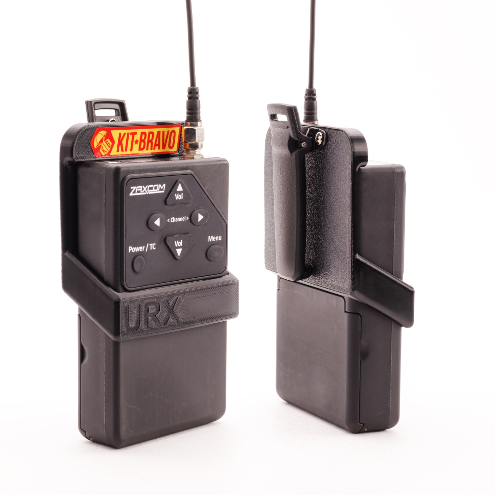 Kit Bravo URX Belt Clip für Zaxcom URX50/100
