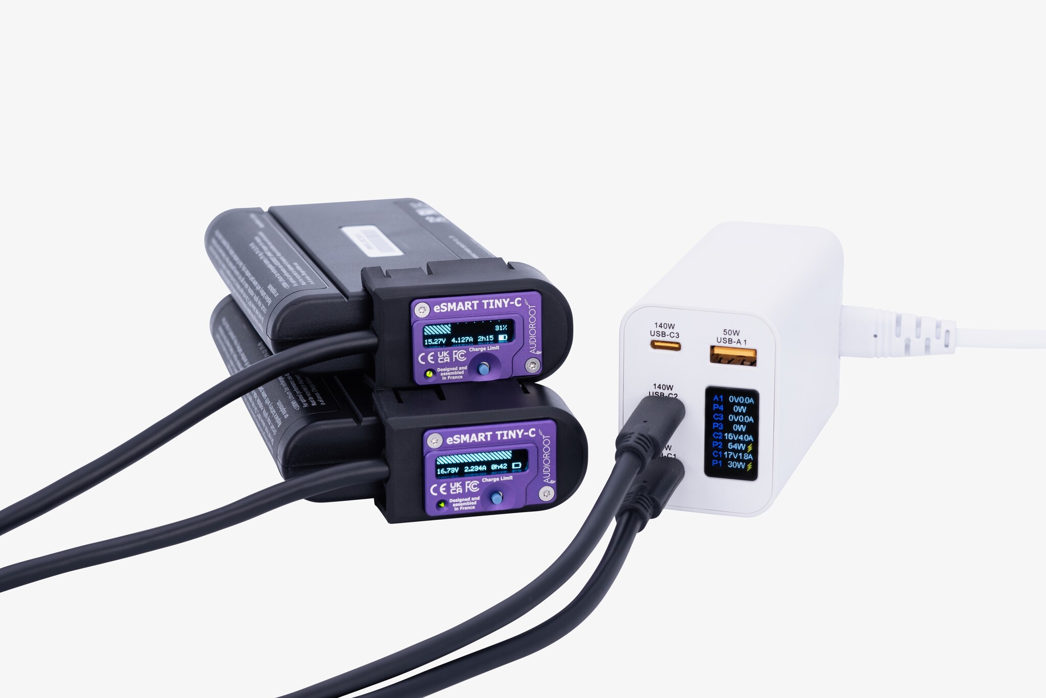 Audioroot Smart Tiny-C - USB-C smart battery charger
