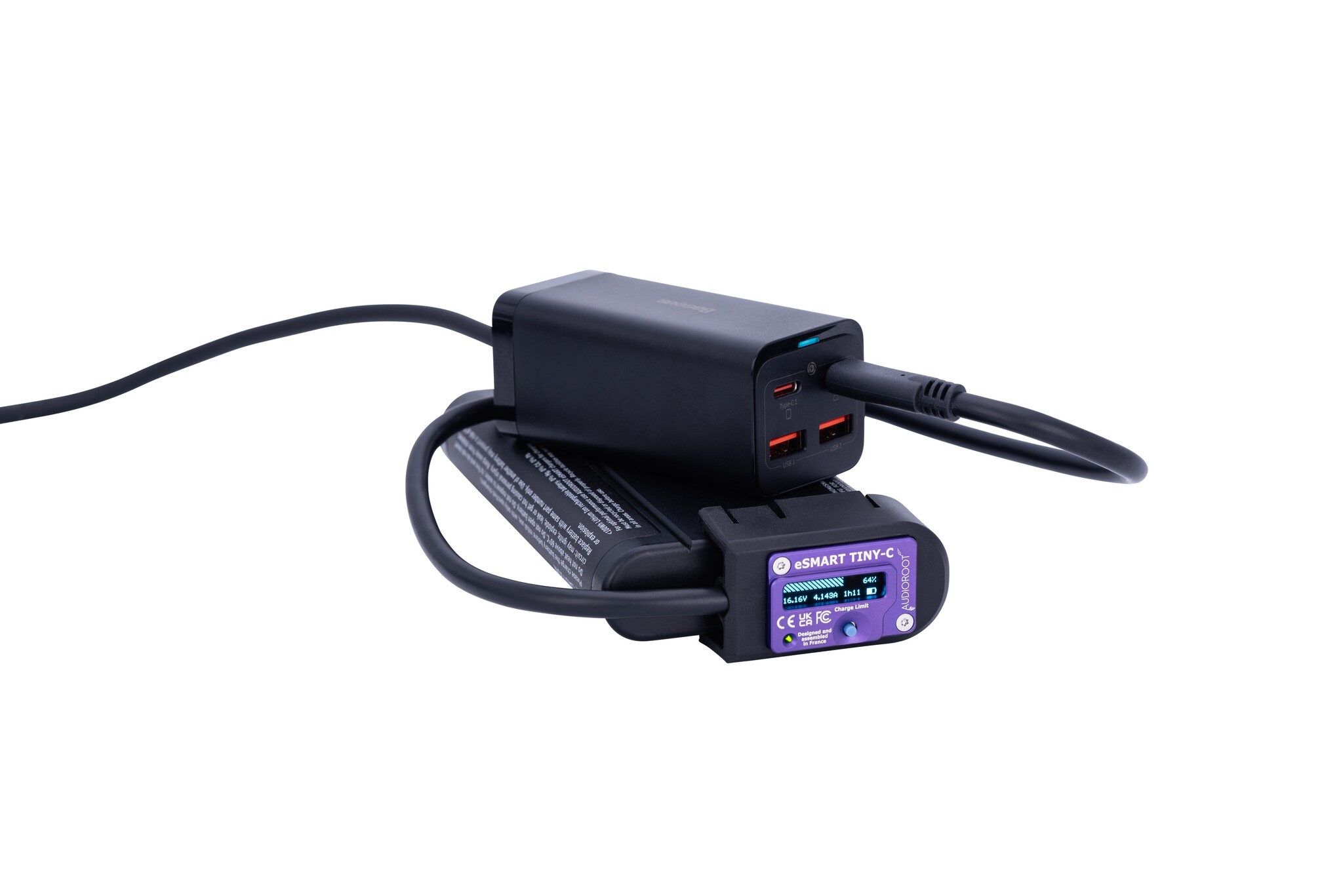 Audioroot Smart Tiny-C - USB-C smart battery charger