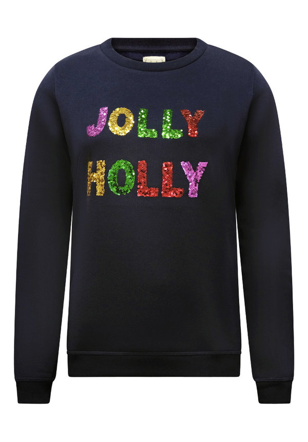 Kersttrui  Jolly Holly Glitters - Dames