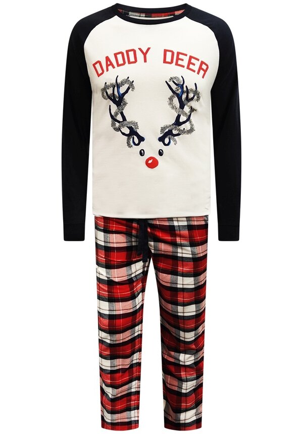 Kerst Pyjama Daddy Deer - Heren