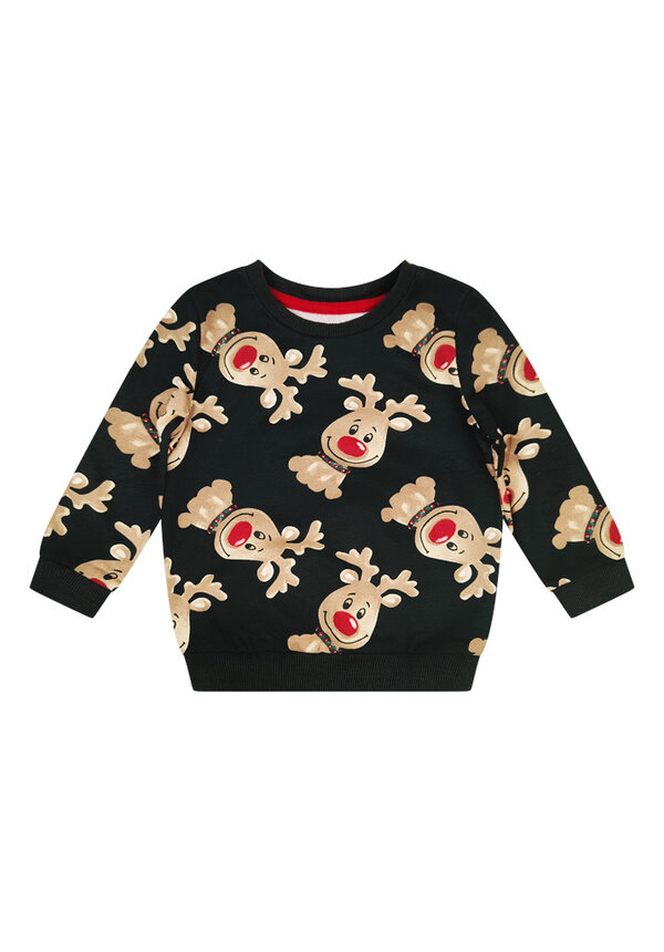 Kersttrui Blije Rendieren - Baby's