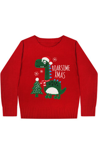 Kersttrui Dino Roarsome Xmas - Kinderen 