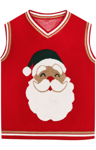 Kerst Spencer Santa Rood - Baby's & Kinderen 