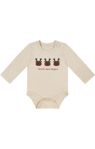Kerst Romper Santa's best helpers - Baby's 