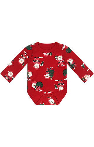 Kerst Romper Kerstman Kerstboom - Baby's 