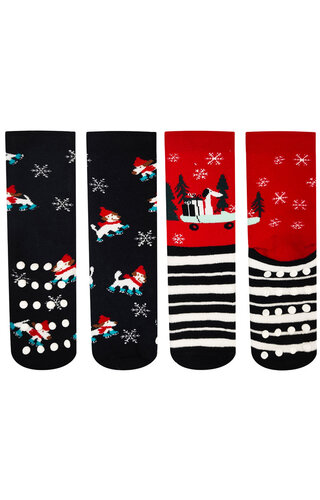 Kerstsokken 2 pack | E - Kinderen 