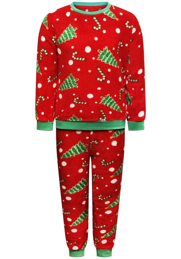 Kerst Lounge Set Rood - Kinderen