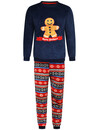 Kerst Lounge Set Donkerblauw - Unisex