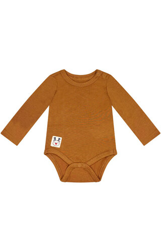 Kerst Romper Icon Onderkant Kaki - Baby's 