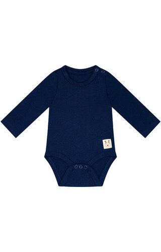 Kerst Romper Icon Onderkant Donkerblauw - Baby's 