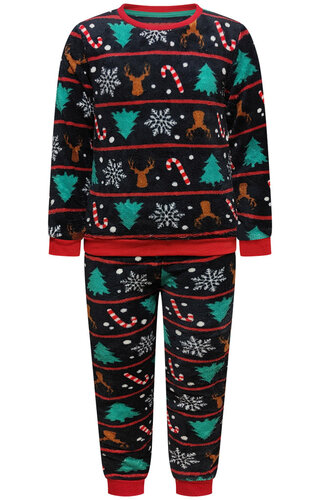 Kerst Lounge Set Noors Donkerblauw - Kinderen 