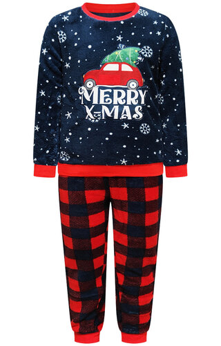 Kerst Lounge Set Merry X-mas Auto - Kinderen 