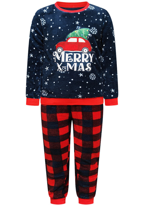 Kerst Lounge Set Merry X-mas Auto - Kinderen