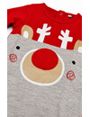 Kerst Boxpakje Baby Rendier Grijs Rood