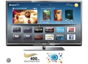 Philips 46PFL5507 - 3D LED TV - 46 inch - Full HD - Internet TV