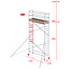 Altrex RS-41 Tower 0.75m B x 2.45m L x 4.20m Vh = 6.20 wh traditionele opbouw