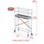 altrex ALTREX RS TOWER 51-smal 0,75 x 1,85 x -4,20m WH
