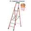 TUBESCA 6 treden Glasvezeltrapladder- Isolerende type Pro Intensif