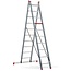 Altrex Atlantis 2-delige reformladder 2 x 10 treden