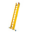 STALTOR 3-delige glasvezel opsteekladder 3x10 sporten met stabibalk