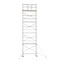 SCAFLINE Professionele rolsteiger 10.20m werkhoogte x 90cm breedte x 250cm platformlengte