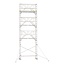 SCAFLINE Professionele rolsteiger 9.20m werkhoogte x 90cm breedte x 250cm platformlengte