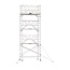 SCAFLINE Professionele rolsteiger 8.20m werkhoogte x 135cm breedte x 190cm platformlengte