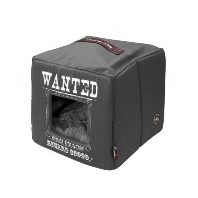 D&D Cat Cube Bed Wanted grey