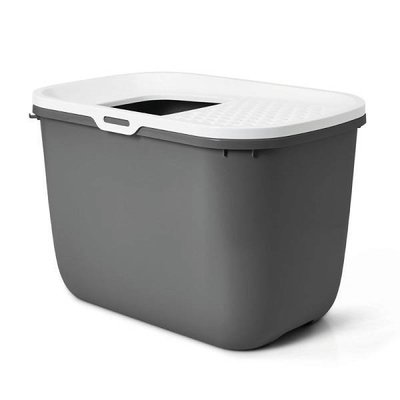 Litter box that keeps litter inside best sale