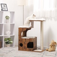 PetsGifts Wooden Cat Tree Westendorf