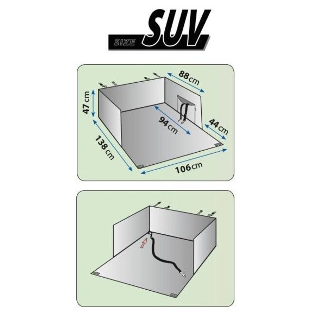 Trunk Protection Blanket Dexter art leather