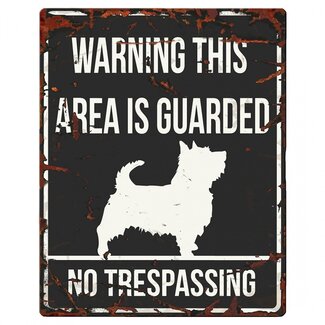 D&D Warning Sign Terrier