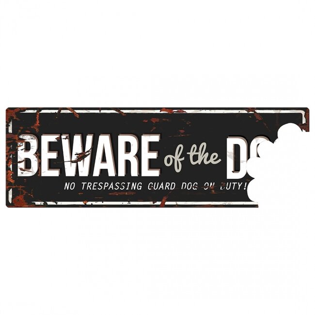 D&D Warning Sign Beware of the Dog