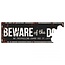 D&D Warning Sign Beware of the Dog