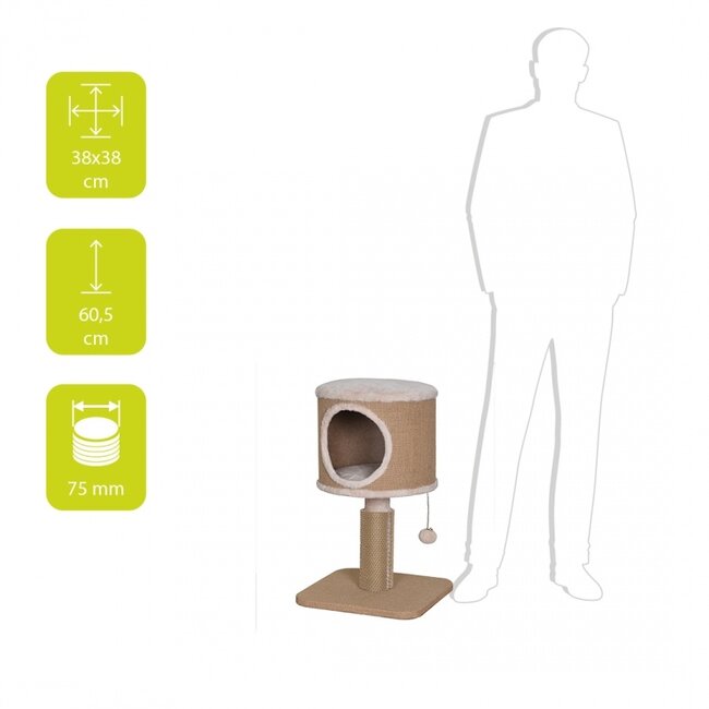 EBI Scratching Tree Trend Anise brown