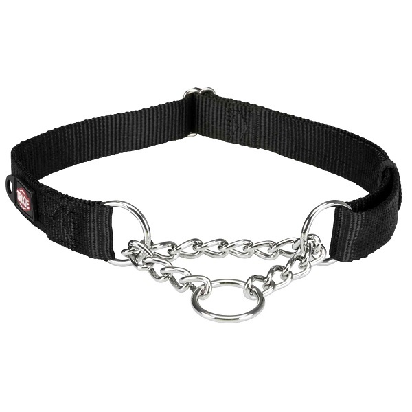 Trixie Premium Stop-the-Pull Dog Collar black - PetsGifts
