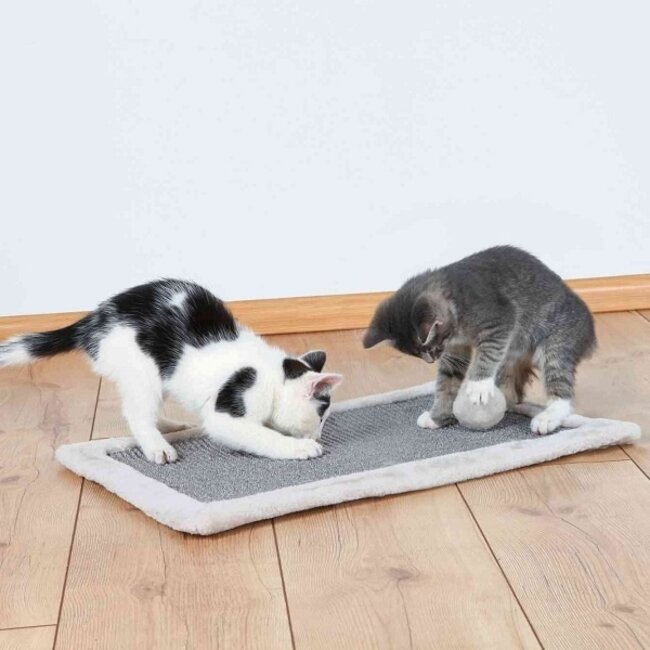 Trixie Scratching Mat Plush Grey
